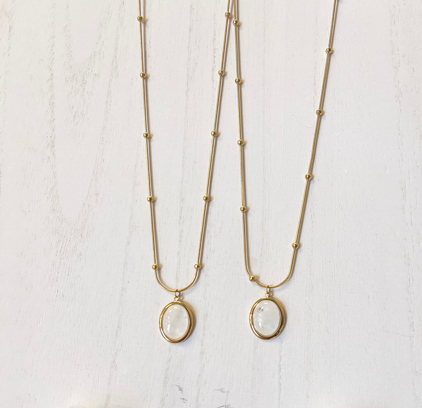 Peyton Oval Necklace