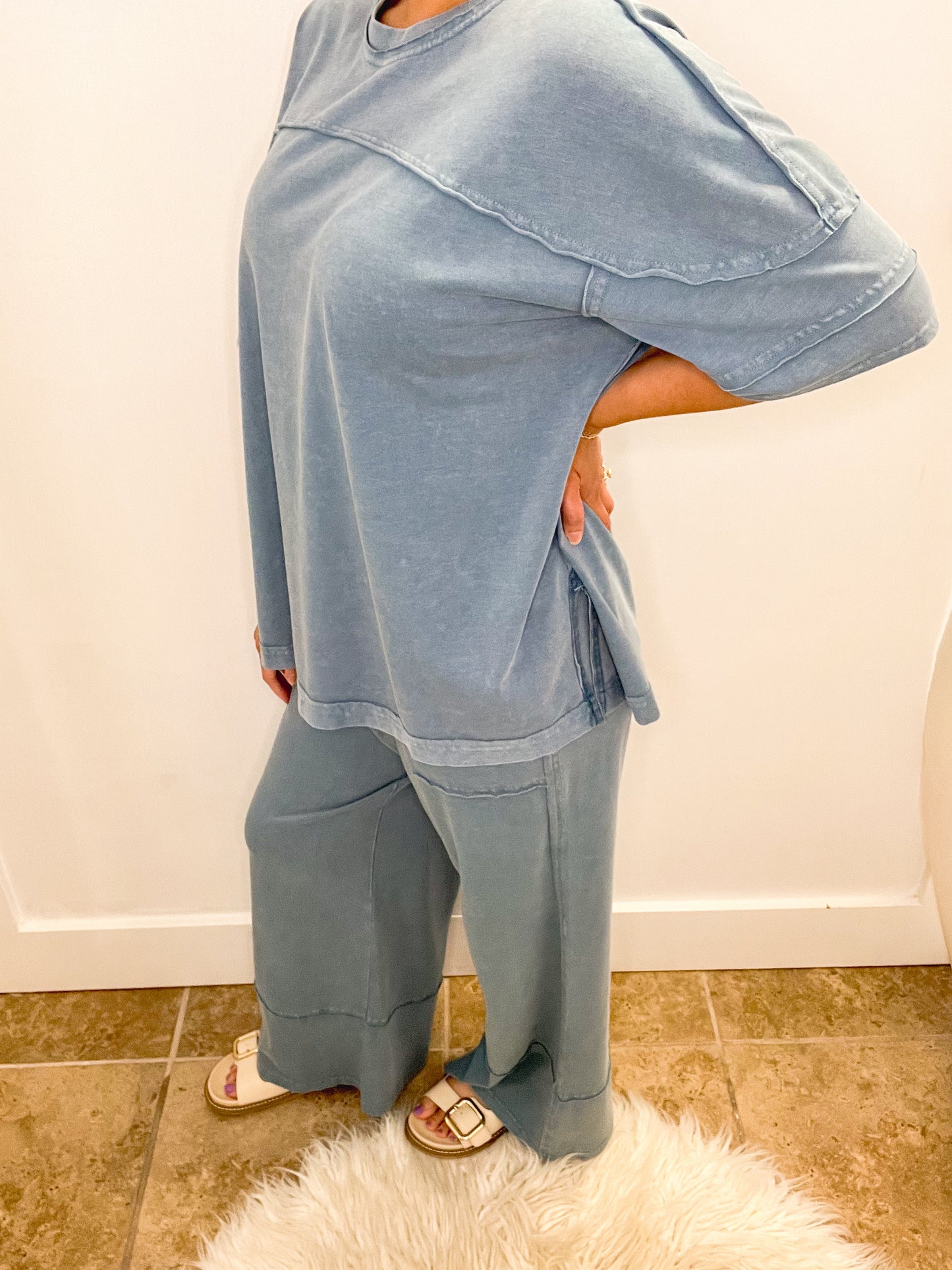 Mineral Washed Pants