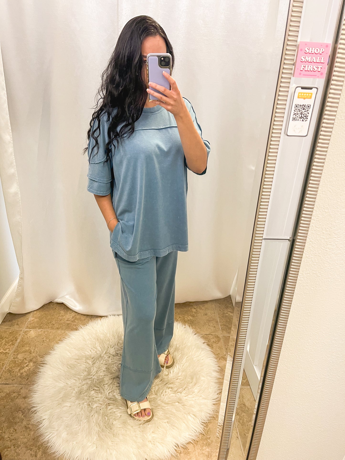 Mineral Washed Pants