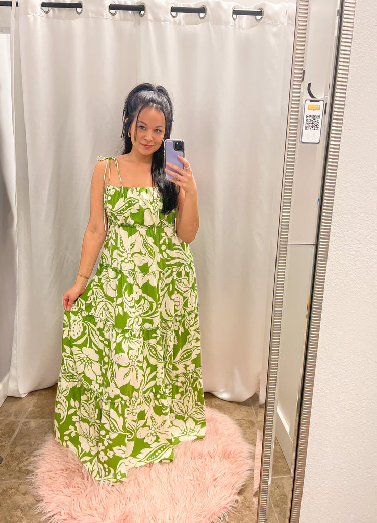 Lime in the Coconut Maxi Dress