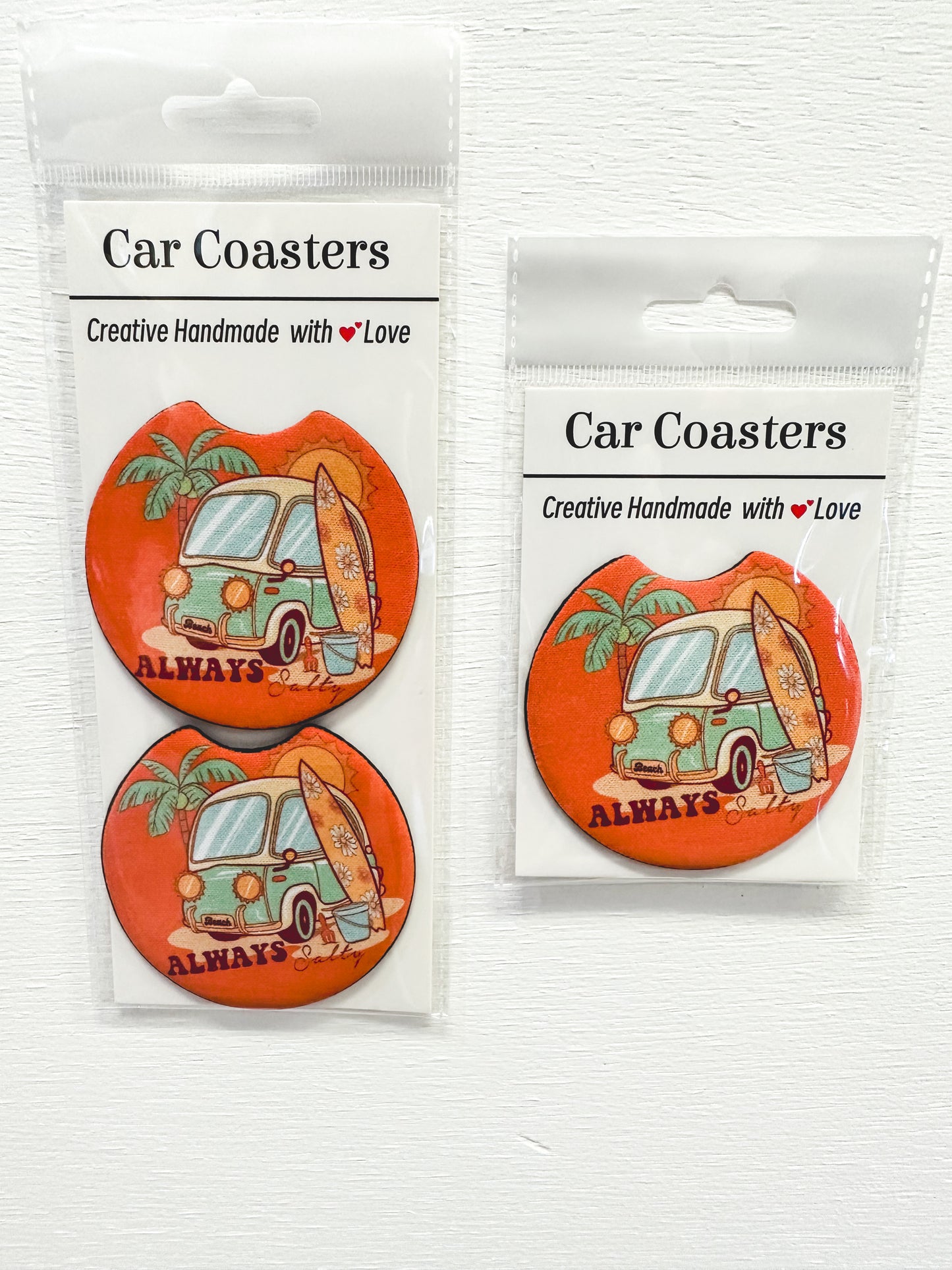 Car Coasters 2-Pack