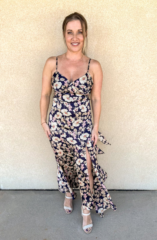 Indigo Garden Dress