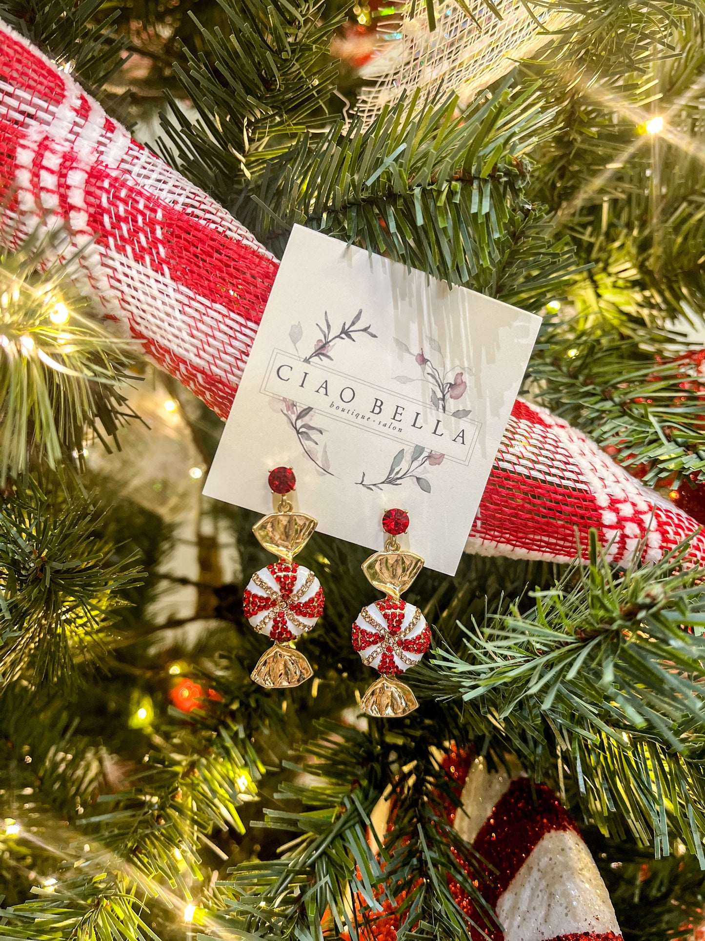 Peppermint Earrings