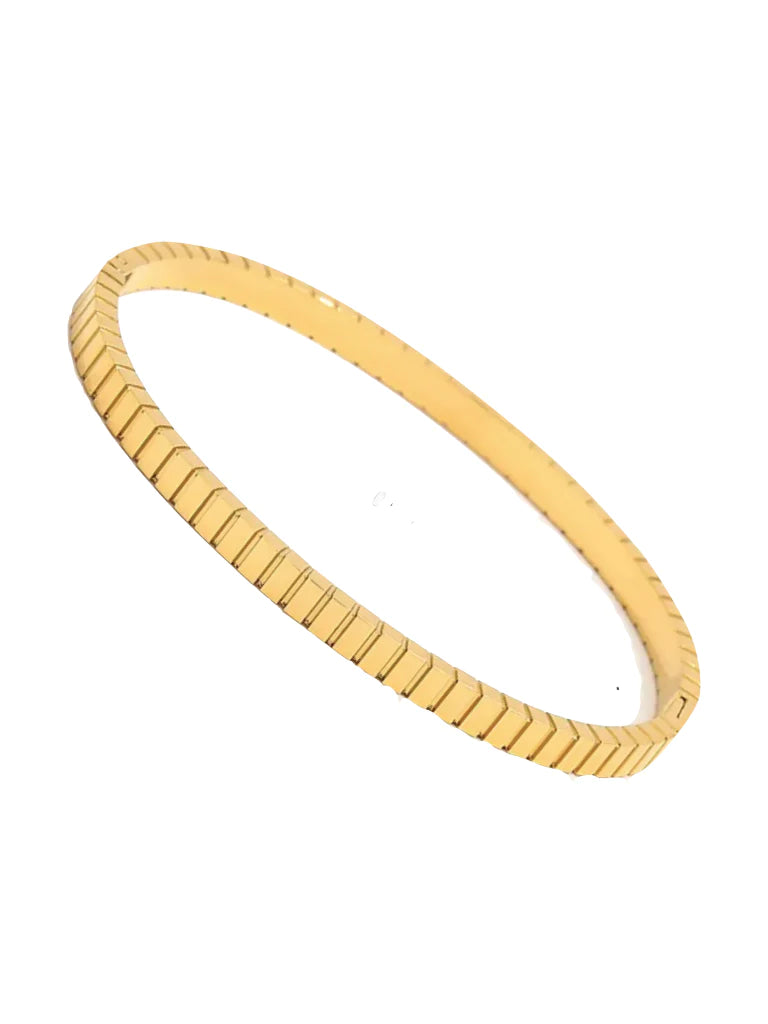 IN THE GROOVE Bangle Bracelet