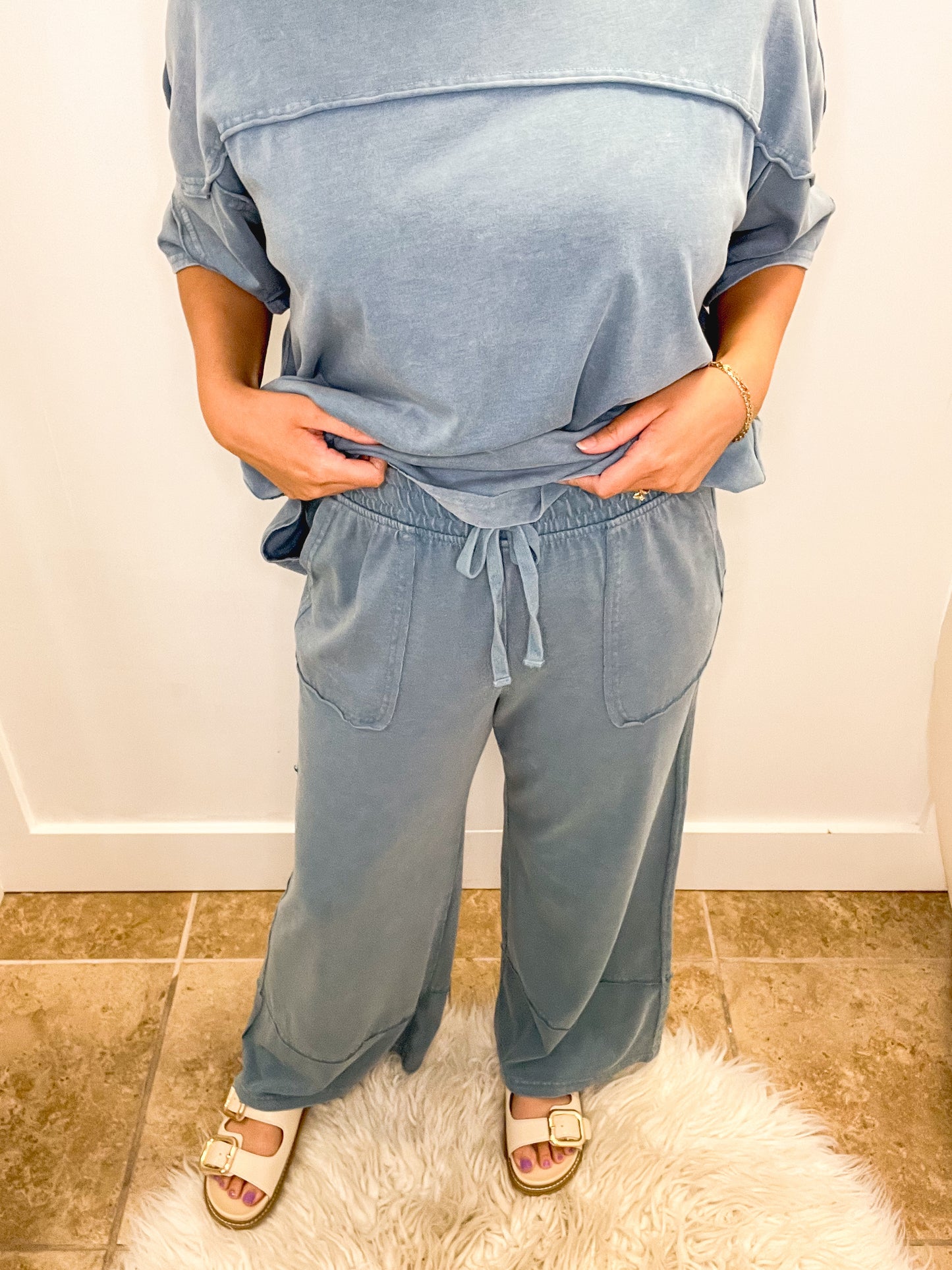 Mineral Washed Pants