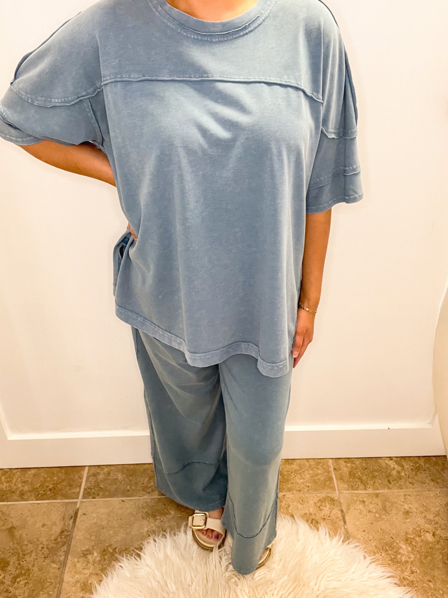 Mineral Washed Pants