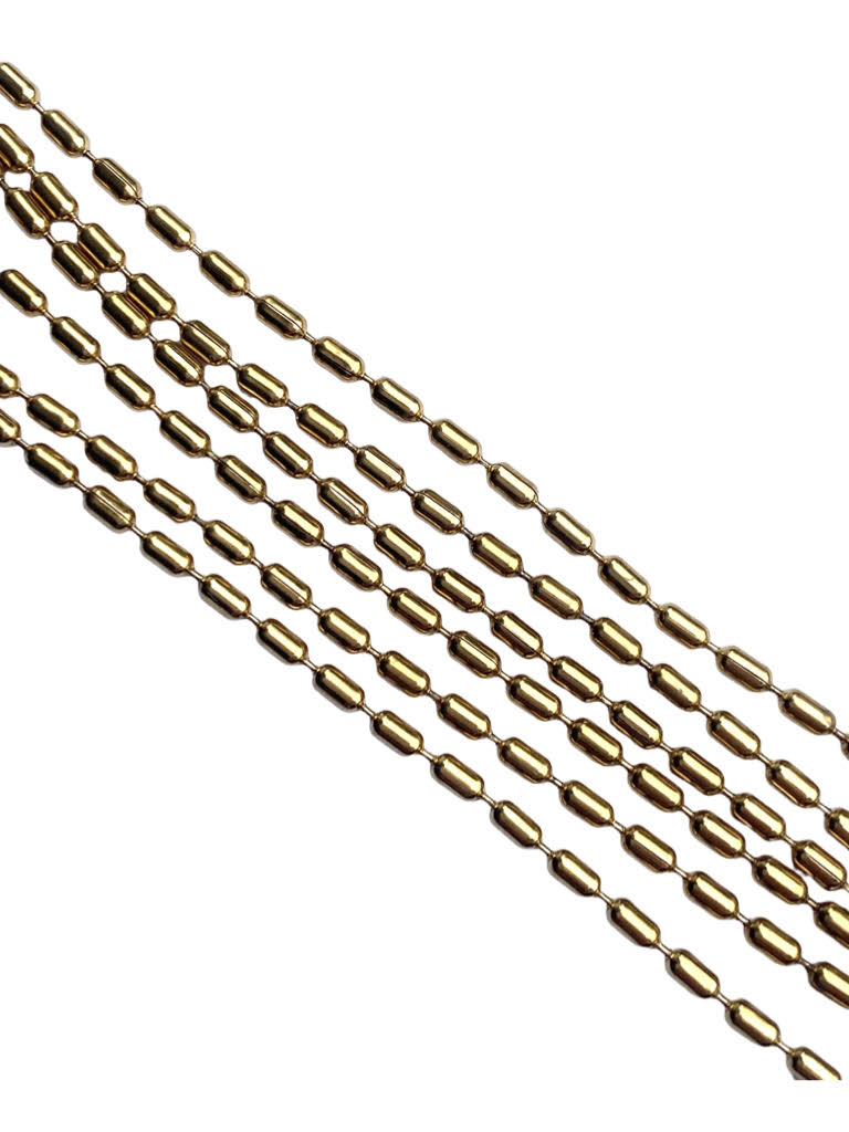 GOLD PILL Chain Necklace