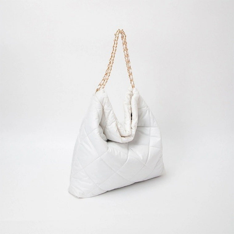 Puffer Quilted Tote