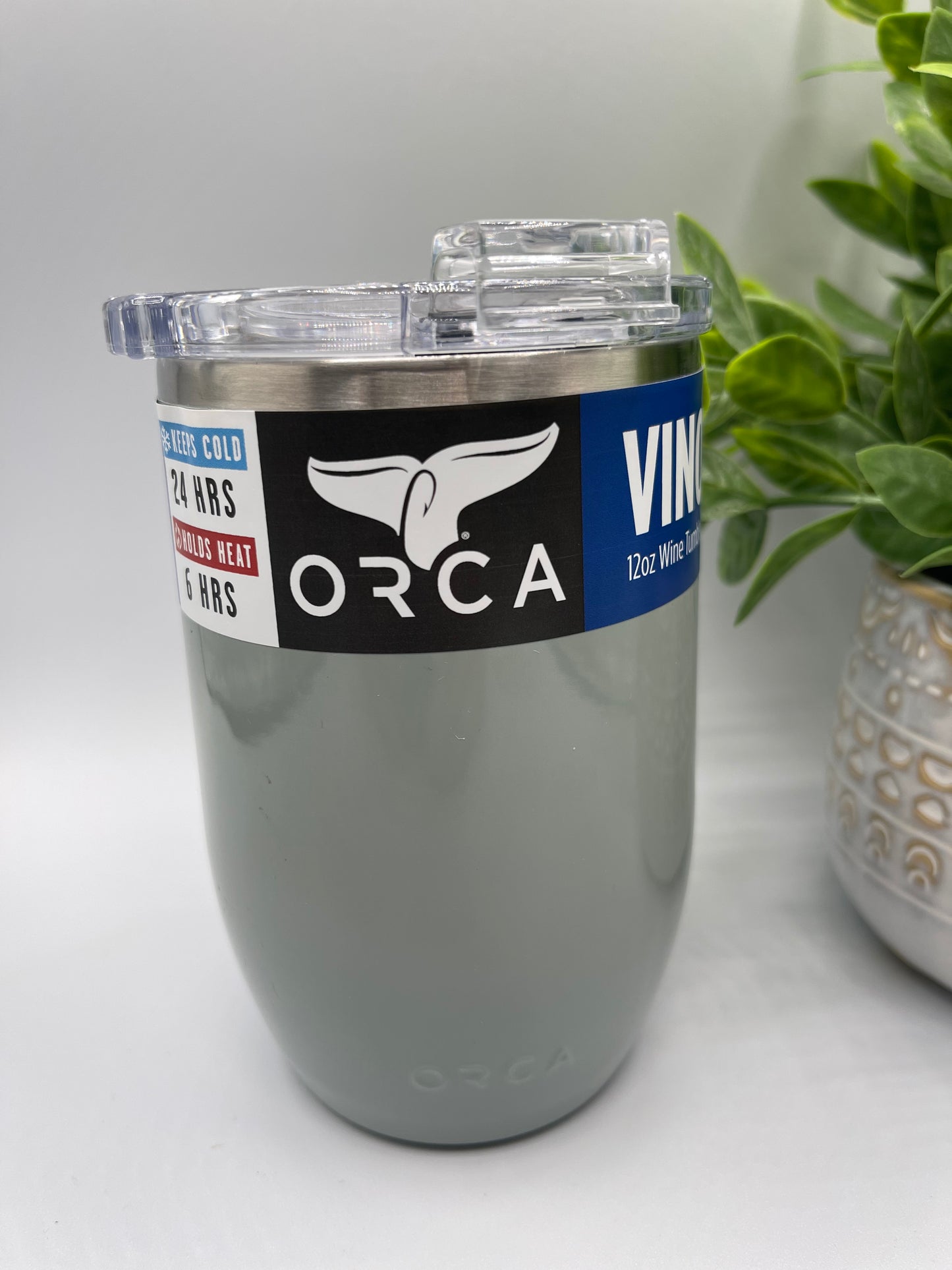 Orca Vino 12oz- Sage