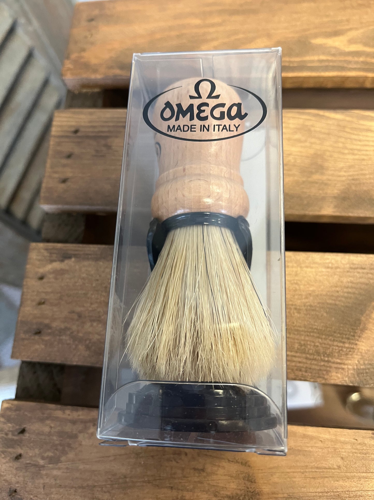 Wooden Brush/Holder