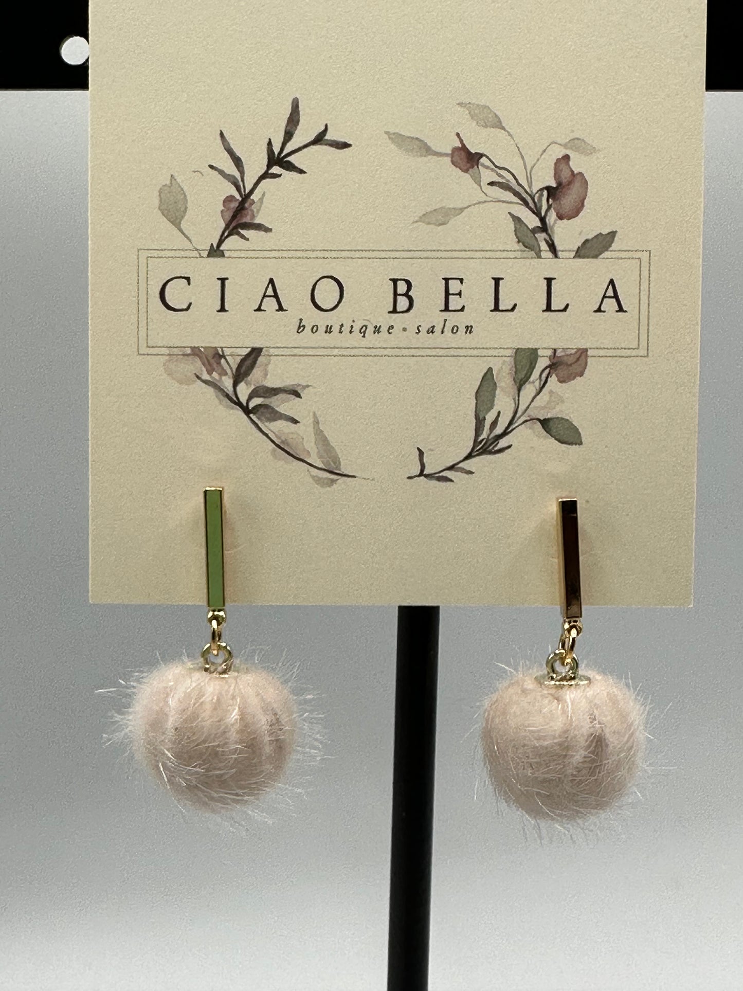 Baby Pom Earrings