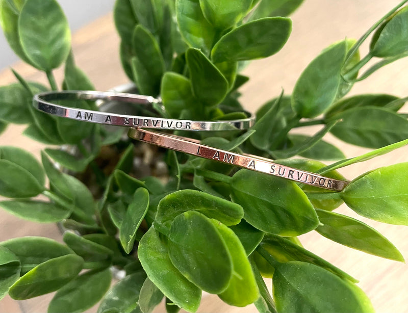 I am a survivor 2025 bracelet